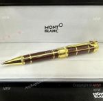 NEW! Best Quality Mont blanc Writers Edition Sir Arthur Conan Doyle Ballpoint Pen with Gold Trim
